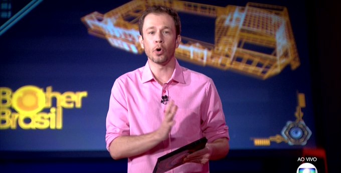 Leifert na estreia do BBB 18 nesta segunda