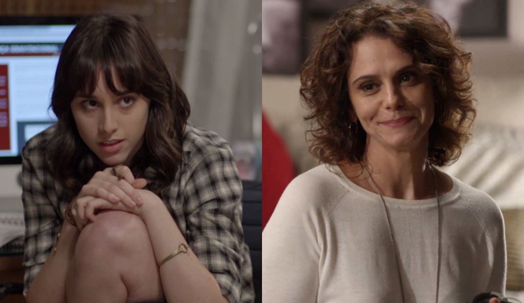 Lica (Manoela Aliperti) e Marta (Malu Galli) de Malhacao