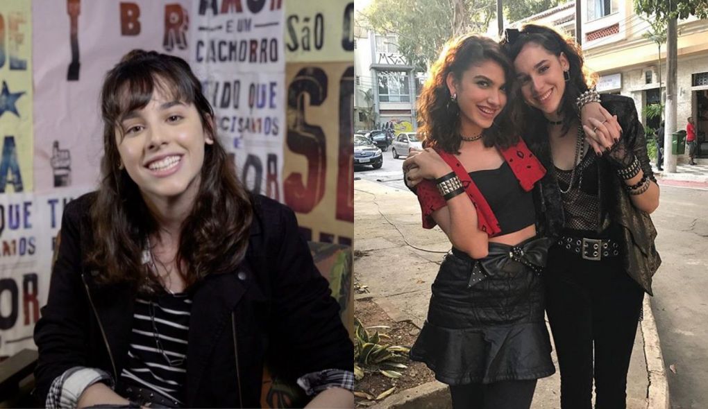 Lica (Manoela Aliperti) e Samantha (Giovanna Grigio) de Malhacao