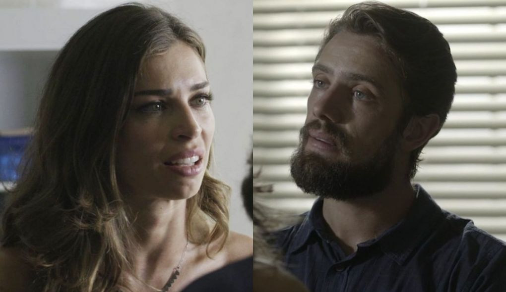 Livia (Grazi Massafera) e Renato (Rafael Cardoso) de O Outro Lado do Paraiso