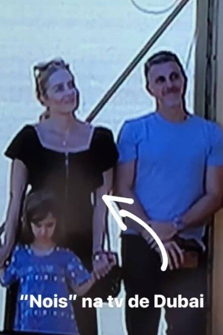 Luciano Huck e Angelica