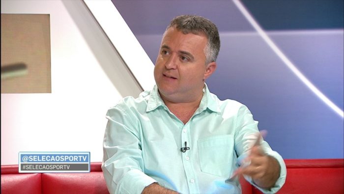 Luiz Ademar era comentarista do SporTV até o fim de 2017 (Reprodução/SporTV)