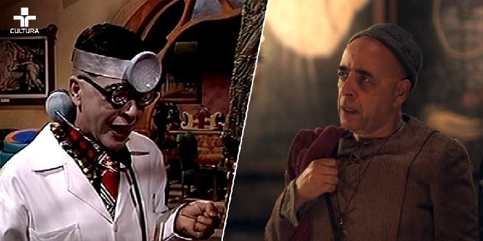 Pascoal da Conceição em Casterlo Rá-Tim-Bum e Deus Salve o Rei
