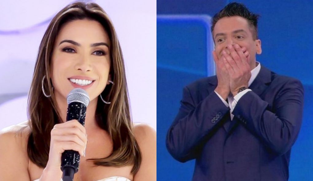 Patricia Abravanel e Leo Dias