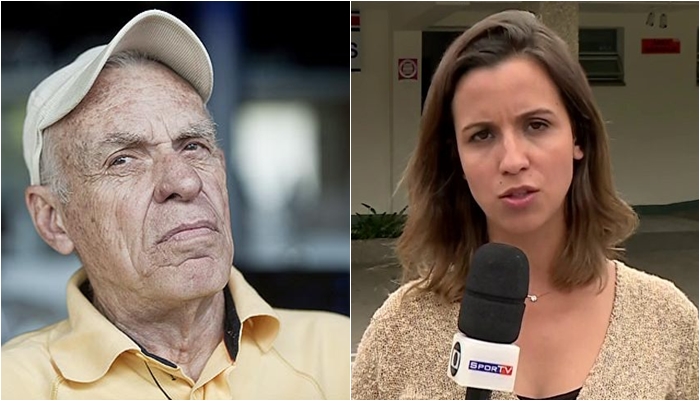 Silvio Luiz e Lívia Laranjeira