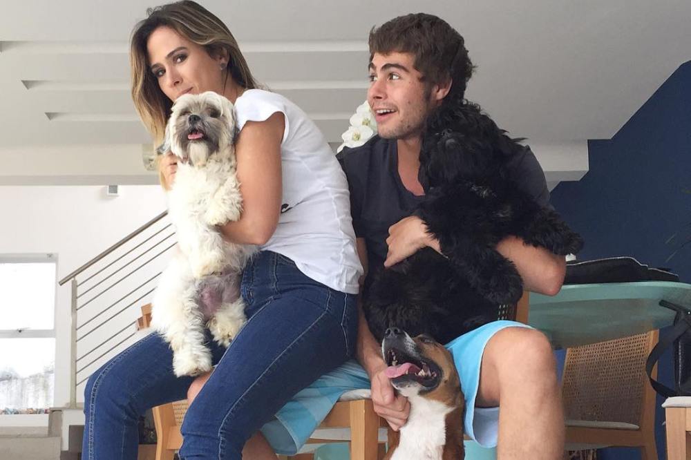Tata Werneck e Rafael Vitti