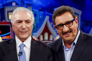 Michel Temer e Ratinho