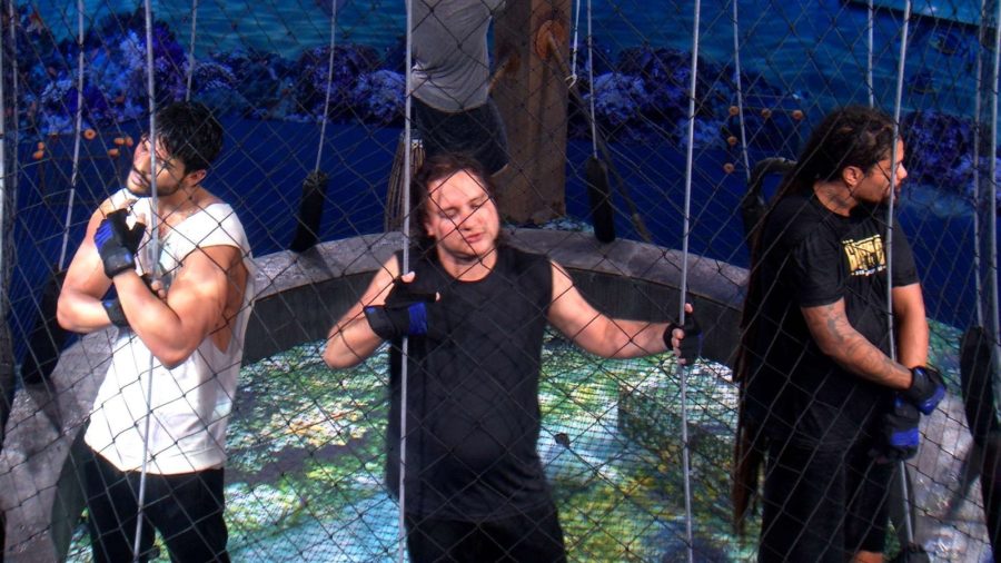 Diego, Lucas, Viegas e Breno seguem na Prova do Líder do BBB18 (Reprodução: TV Globo)