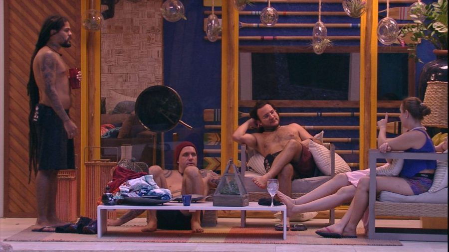 Patrícia comenta sobre Kaysar no BBB18 (Reprodução: TV Globo)