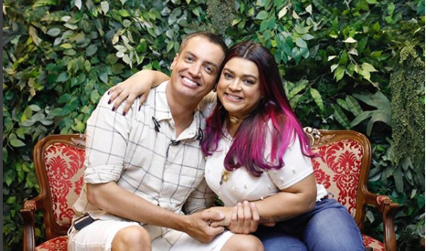 Léo Dias com Preta Gil no Fofocalizando em Salvador (Divulgação)