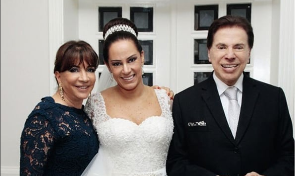 Íris Abravanel, Silvia Abravanel e Silvio Santos (Reprodução/Instagram)