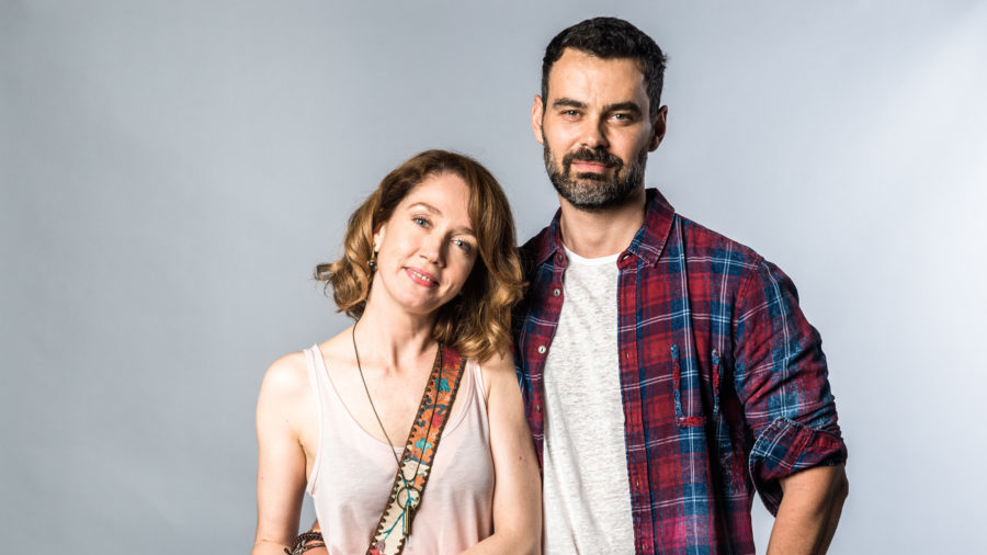 Rafael (Carmo Dalla Vecchia) e Gabriela (Camila Morgado) em Malhação: Vidas Brasileiras