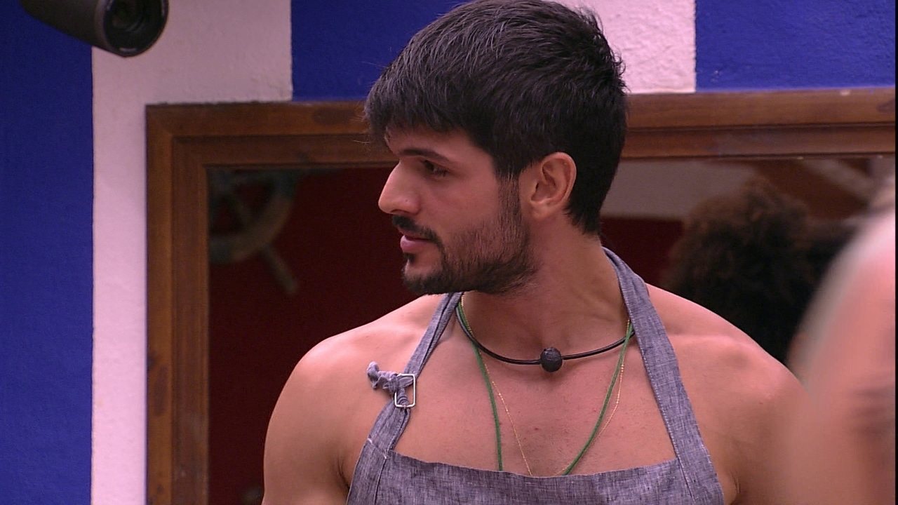 Lucas vive affair com Jéssica no BBB18 (Divulgação)