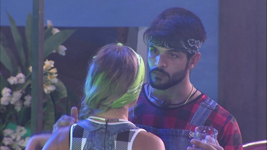 Jéssica e Lucas tem DR no BBB18 (Divulgação)Jéssica e Lucas tem DR no BBB18 (Divulgação)