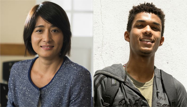 Anderson (Juan Paiva) e Misuko em Malhação Viva a Diferença