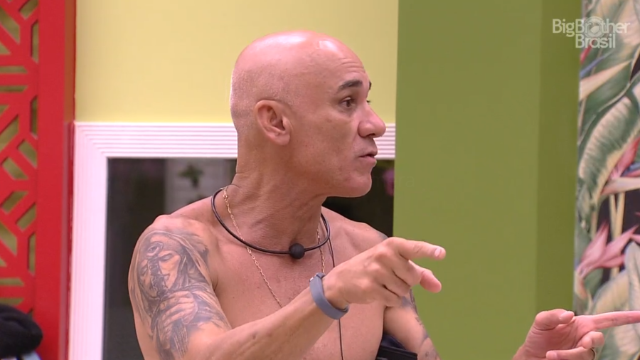 Ayrton tem momento de fúria no BBB18 (Divulgação)