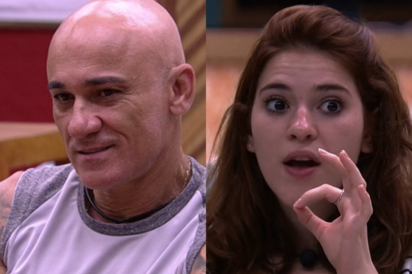 Ayrton e Ana Clara decidem quem levar pro Cinema do Líder (Divulgação)