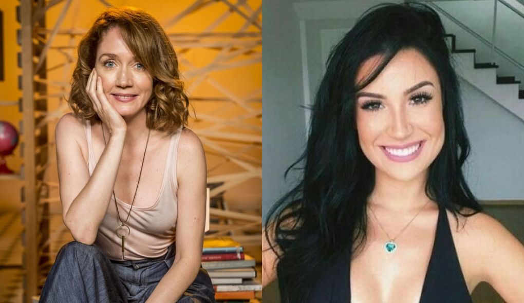 Camila Morgado e Boca Rosa