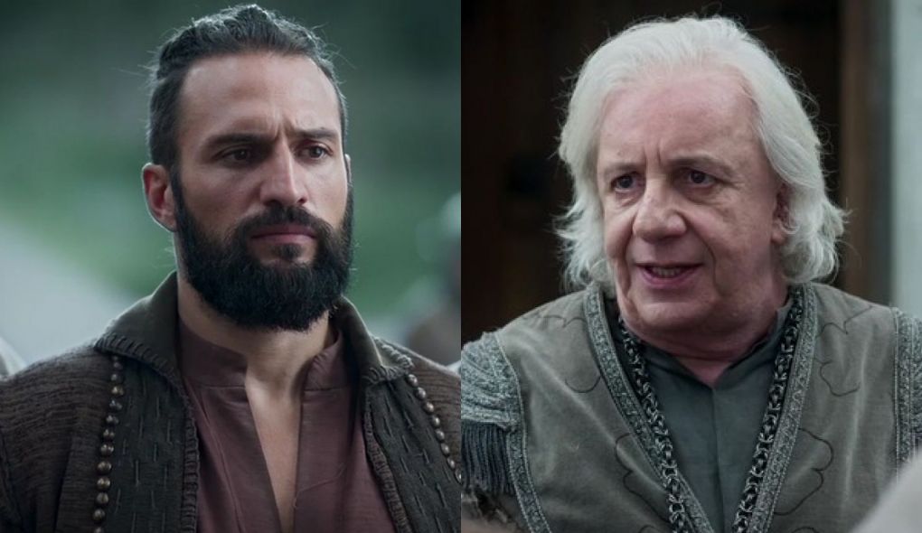 Constantino (Jose Fidalgo) e Augusto (Marco Nanini) de Deus Salve o Rei