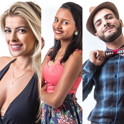 Jaqueline, Gleici e Mahmoud formam o paredão triplo do BBB18 (Divulgação)