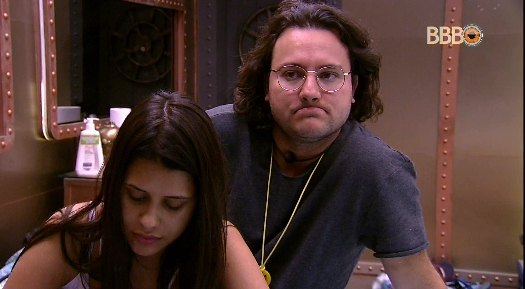 Diego e Ana Paula no BBB18