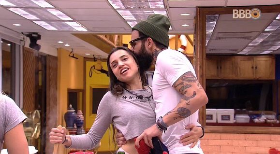 Wagner e Paula no BBB18