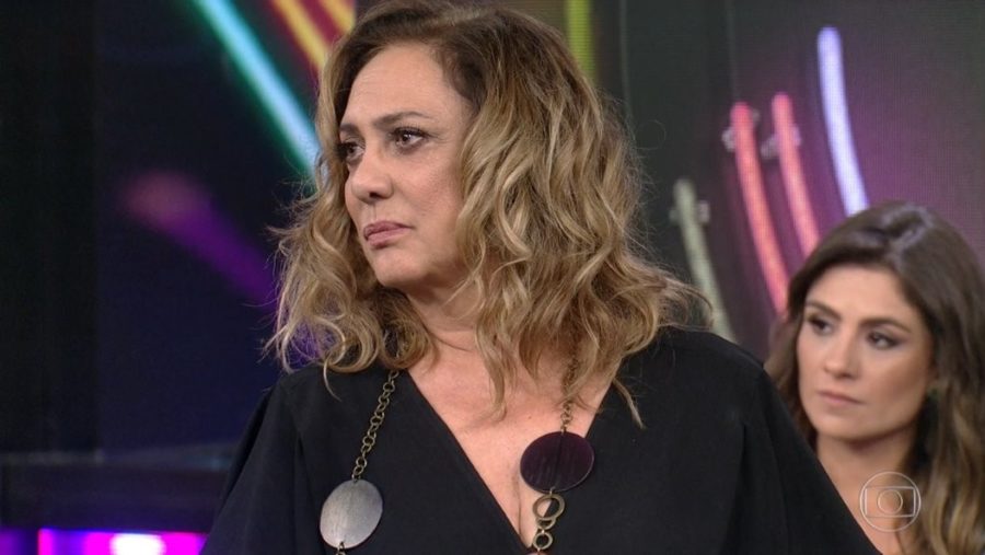 Eliane Giardini no Domingão do Faustão