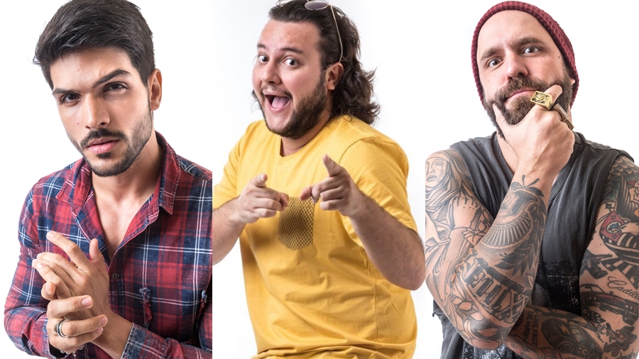 Lucas, Diego e Caruso formam o novo paredão do BBB18 (Reprodução: TV Globo)