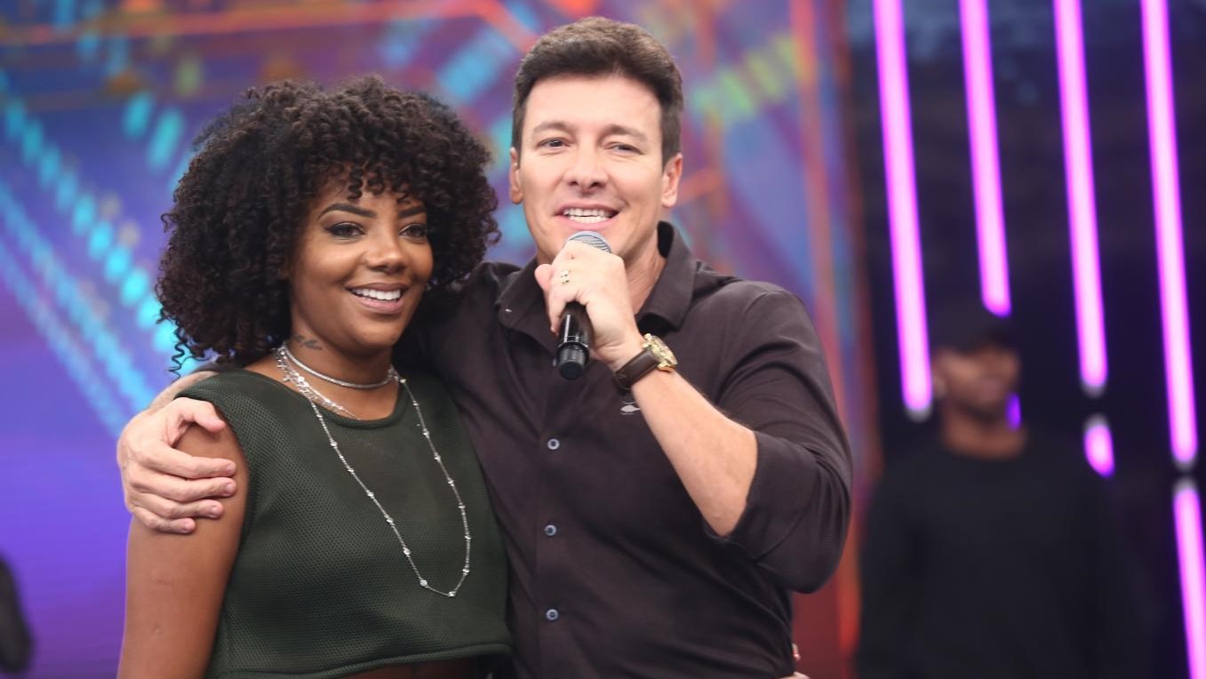 Ludmilla e Rodrigo Faro no Hora do Faro