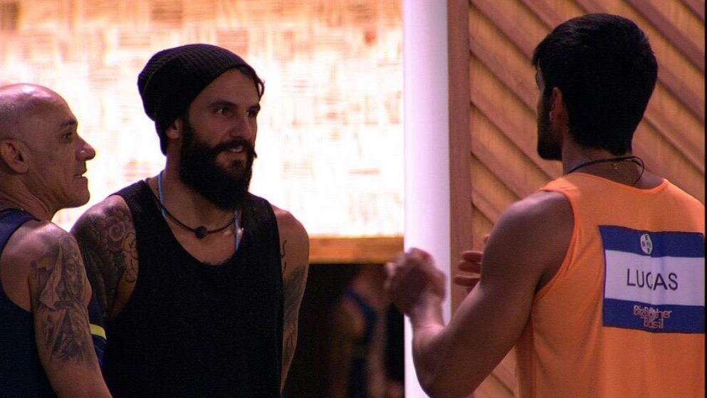 Lucas, Wagner e Ayrton BBB18