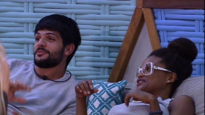 Lucas e Nayara BBB18