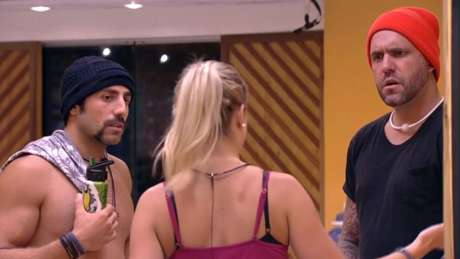 Jéssica tem nova discussão com Caruso no BBB18 (Divulgação)