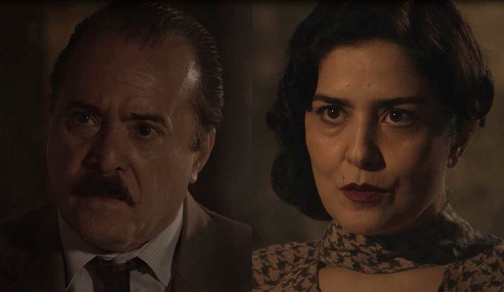 Jose Augusto (Tony Ramos) e Delfina (Leticia Sabatella) de Tempo de Amar