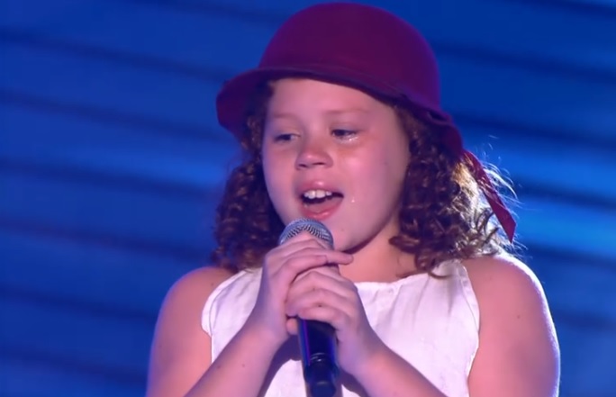 Lorena Fiori no The Voice Kids