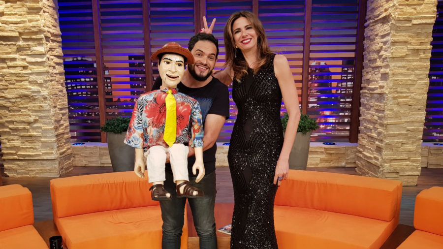 Matheus Ceará e Luciana Gimenez no Luciana By Night