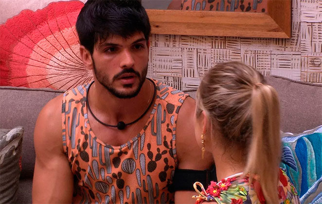 Lucas e Jéssica tem DR no BBB18 (Divulgação)