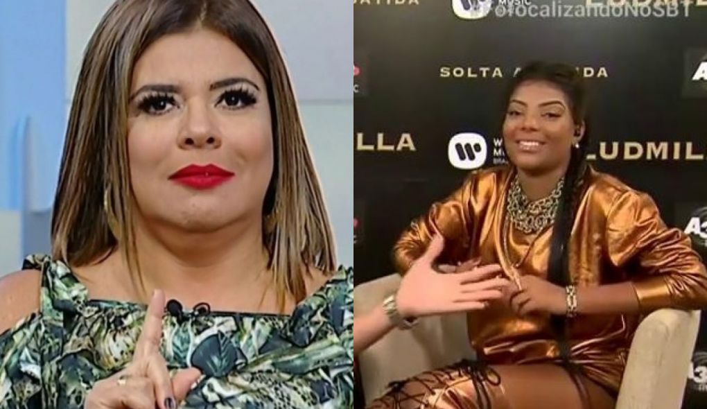 Mara Maravilha e Ludmilla no Fofocalizando