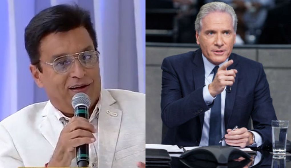 Nahim e Roberto Justus