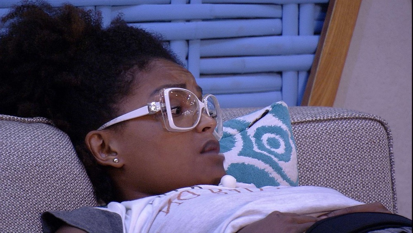 Nayara tem avaliação ruim entre os participantes do BBB18 (Reprodução: TV Globo)