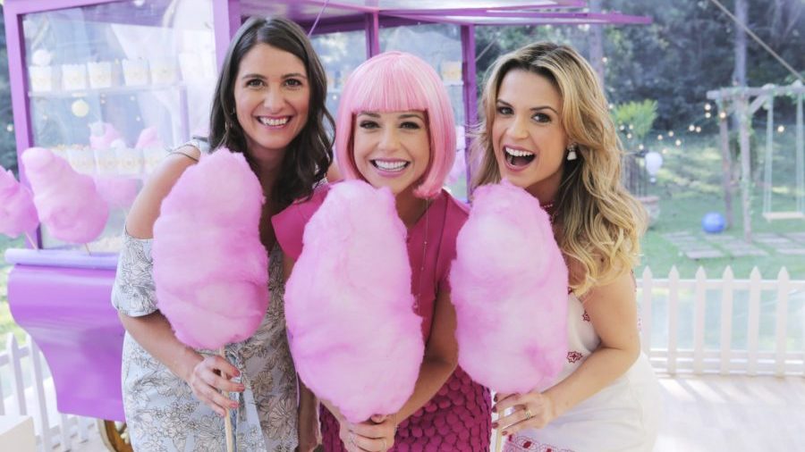 Carol Fiorentino, Priscila Sol e Beca Milano no Júnior Bake Off Brasil