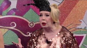 Artista divertiu o público e fez piada durante a cobertura (Reprodução/Rede TV!)
