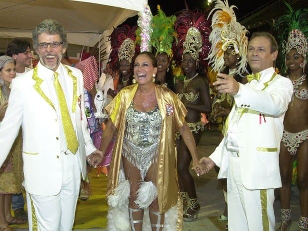 Maria do Carmo desfilou na Marquês de Sapucaí (Divulgação/TV Globo)