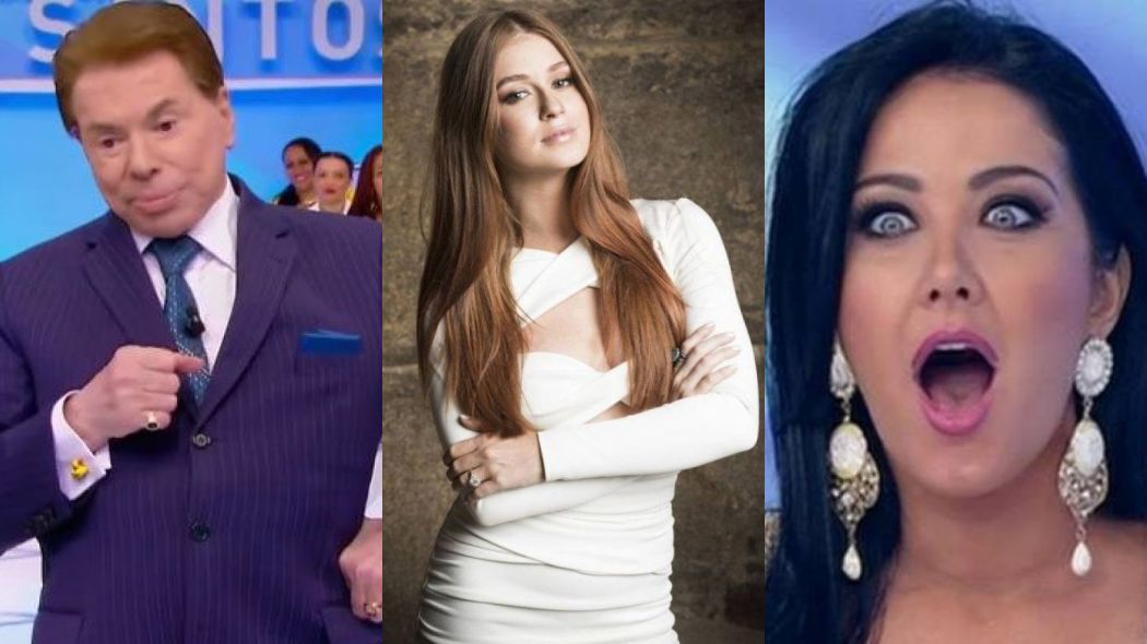 Silvio Santos, Marina Ruy Barbosa e Helen Ganzarolli