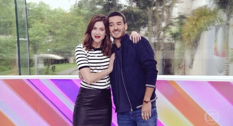 Sophia Abrahao e Marcos Veras