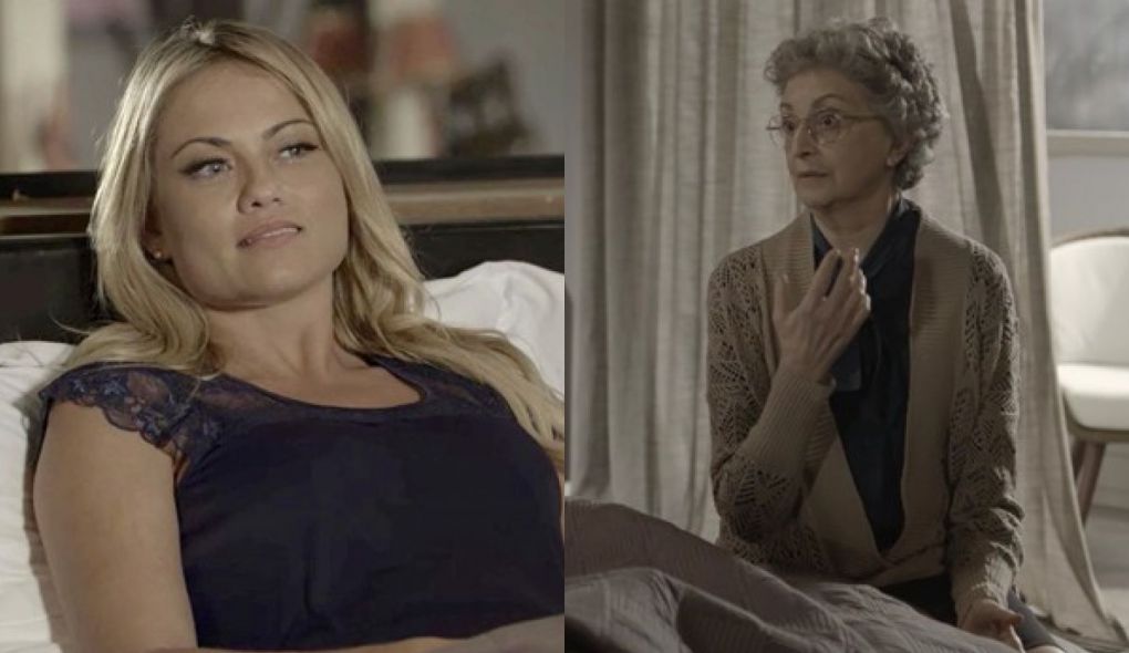 Suzy (Ellen Rocche) e Adneia (Ana Lucia Torre) de O Outro Lado do Paraiso