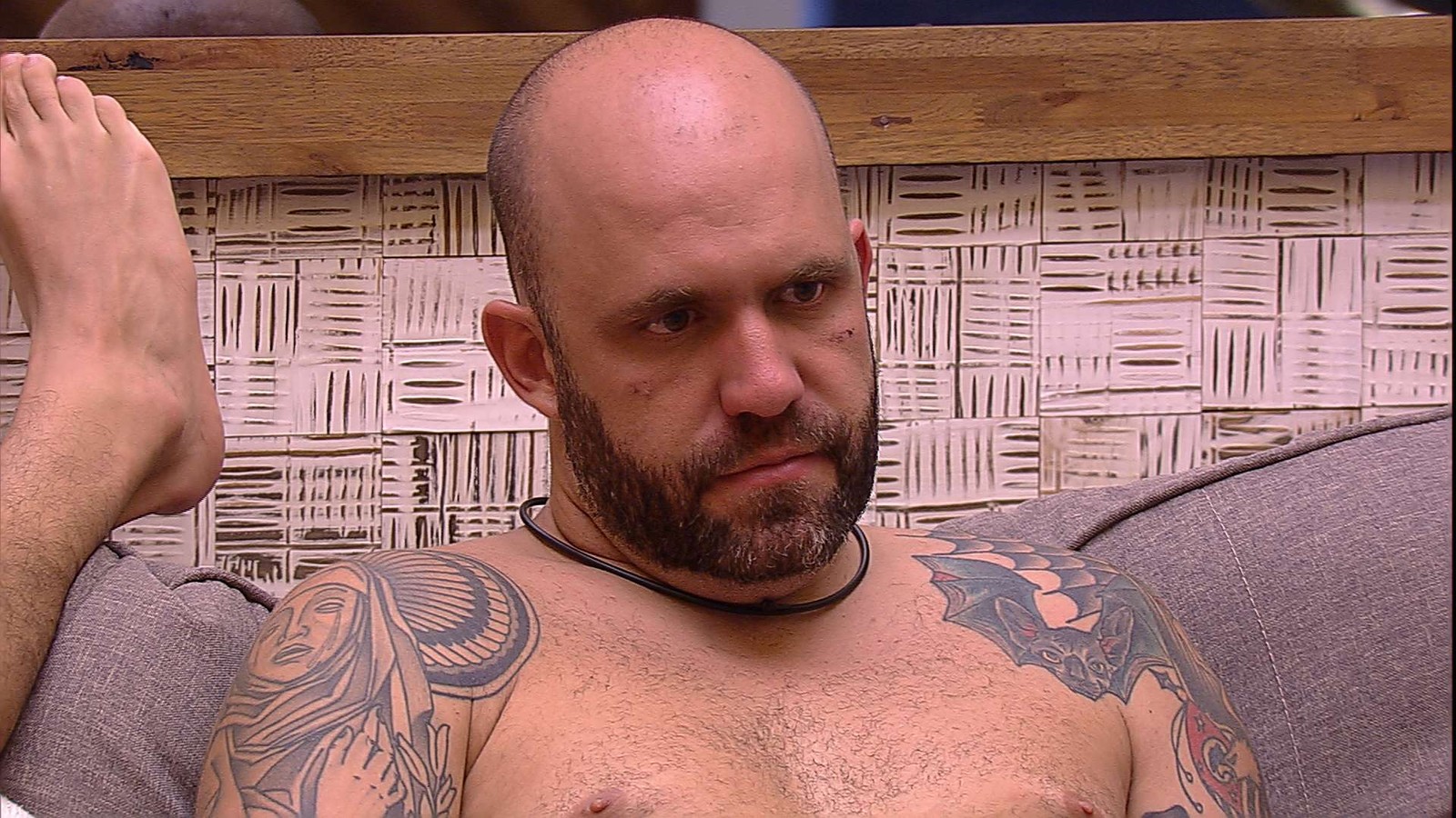 Caruso e Viegas são eliminados da Prova do Líder no BBB18 (Reprodução: TV Globo)