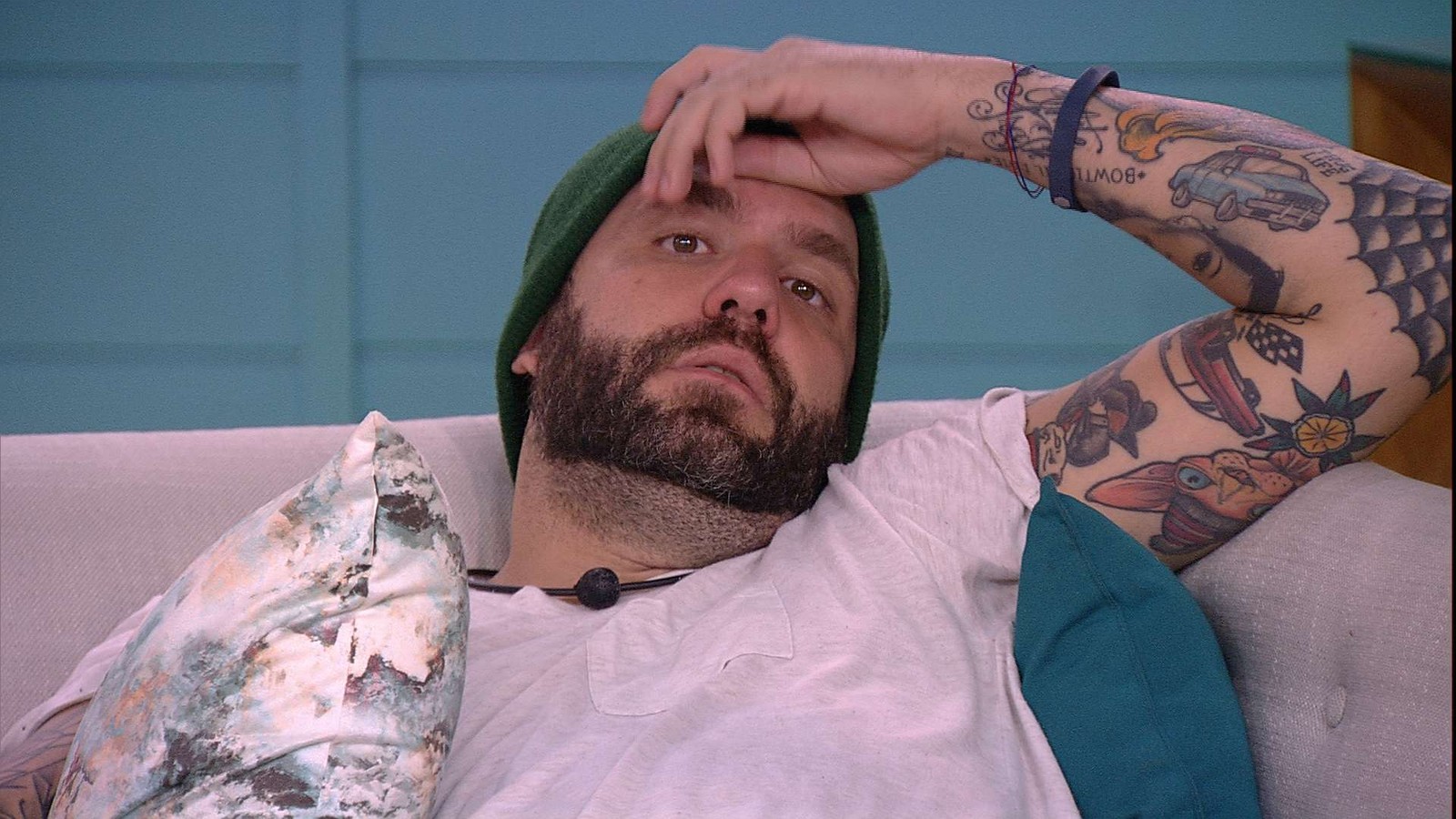 Caruso faz confissões no BBB18 (Reprodução: TV Globo)