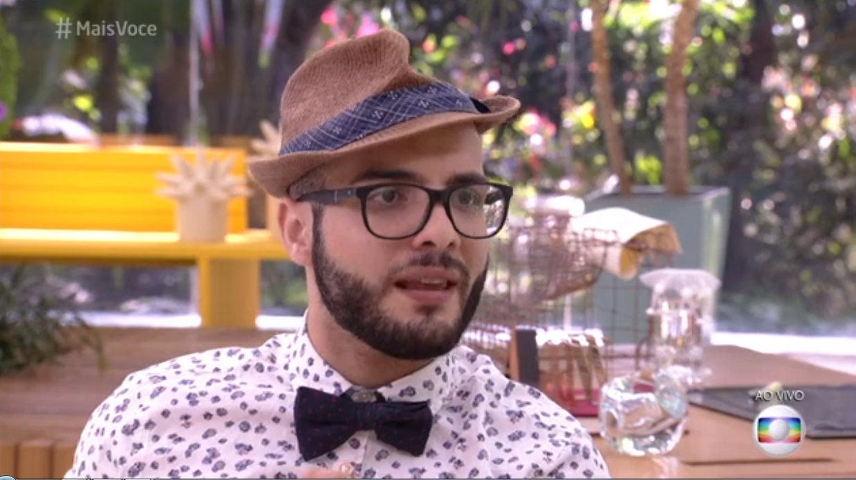 Mahoud participa do Mais Você (Divulgação)