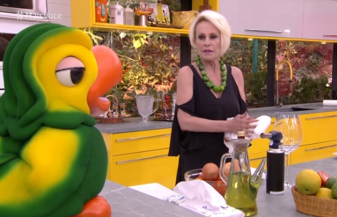 Ana Maria Braga e Louro Jose no Mais Voce