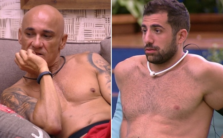 Ayrton e Kaysar são participantes do BBB18 (Reprodução: TV Globo)